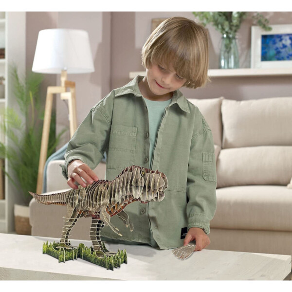 Puzzle Dinosaurio T-rex 3d Rompecabezas Educa Niños Puzzle Dinosaurio T-rex 3d Rompecabezas Educa Niños