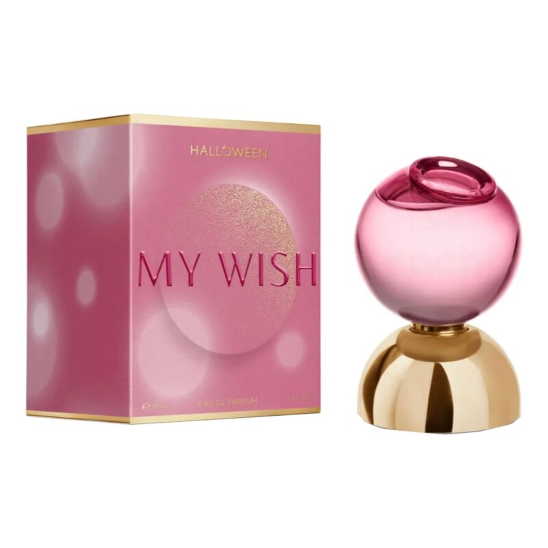 Perfume Halloween My Wish EDP 30ml Para Mujer Aroma Floral Dulce y Frutal Perfume Halloween My Wish EDP 30ml Para Mujer Aroma Floral Dulce y Frutal