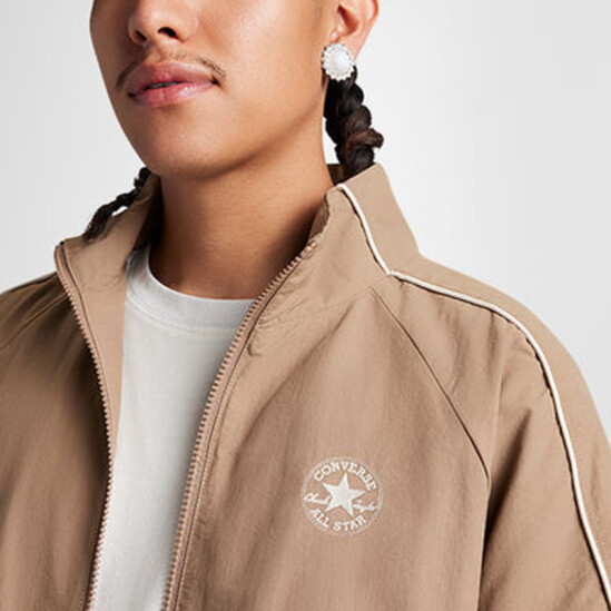 Campera Converse Chuck Elevated Marrón