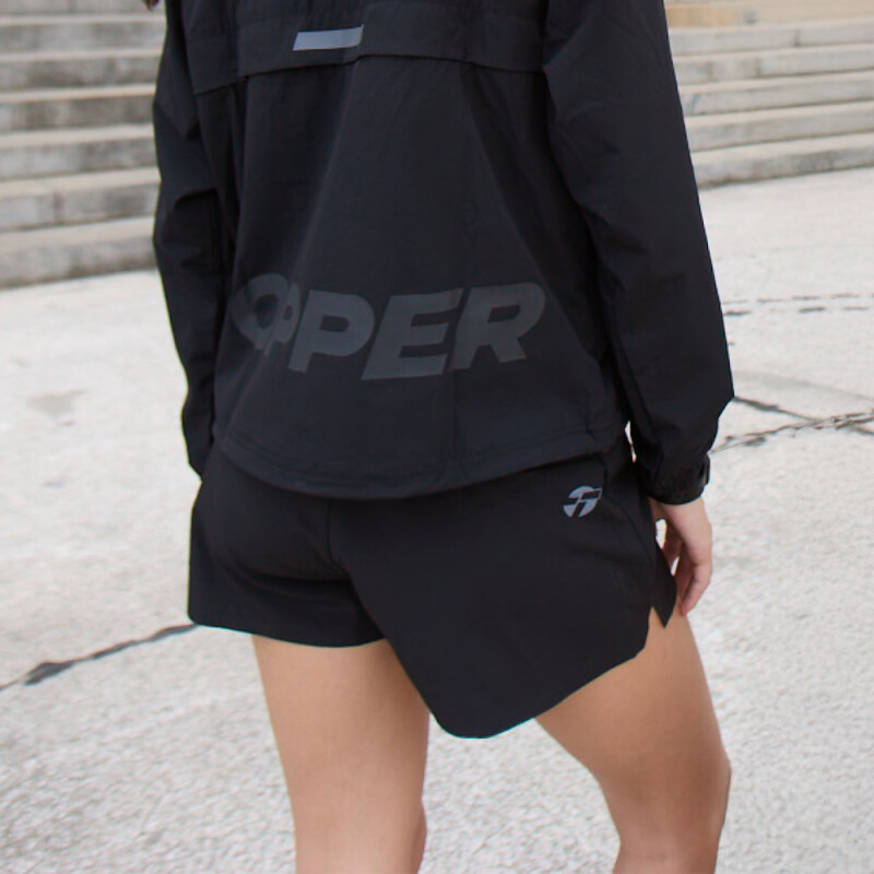 SHORT WV WMN RNG SPRINT verde silver NEGRO