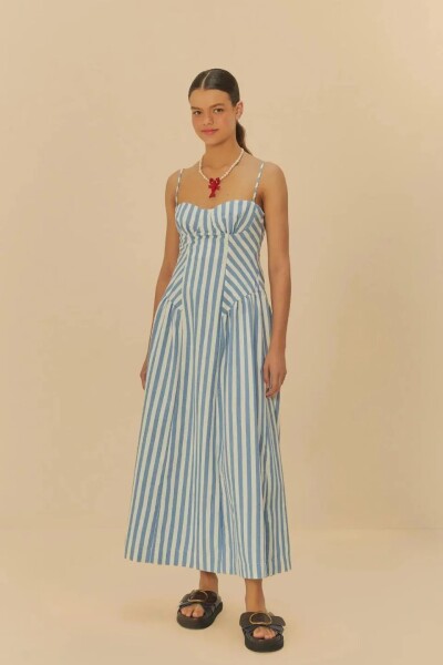 VESTIDO LARGO Blanco