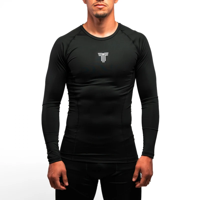Remera Térmica ML de Hombre Negro