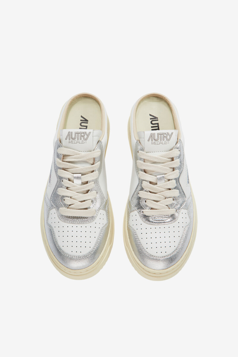 ZAPATILLA MULE LOW Plata