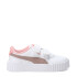 Championes de Niña Puma Carina 3.0 V Ps Blanco - Rosa Viejo