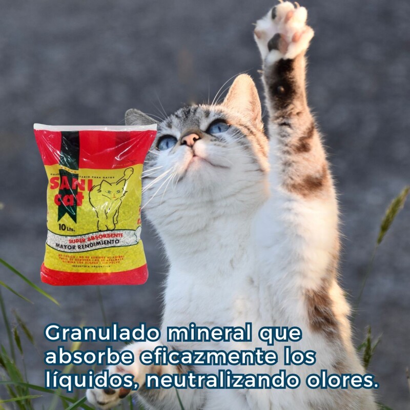 SANICAT 4 KG GRANULADO SANITARIO SANICAT 4 KG GRANULADO SANITARIO