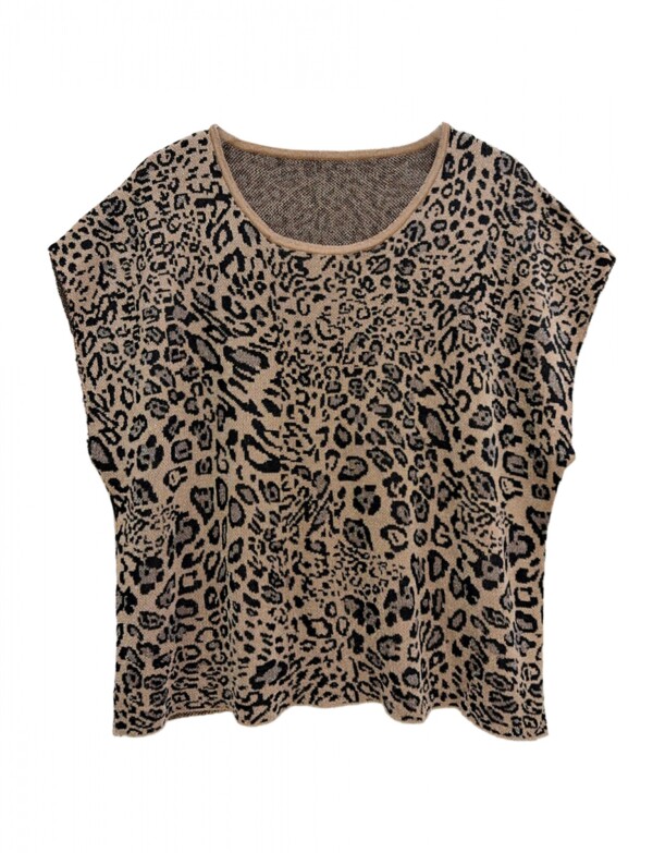 Blusa Lurex MARRON/MULTI