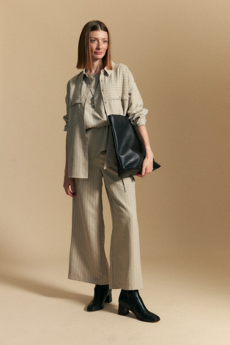 CAMISA ORBITA Tostado