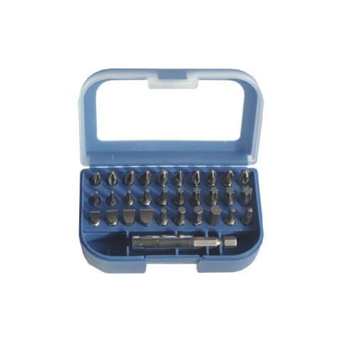 Juego 30 puntas 25 mm para destornillador + prolongador 60mm CT7902