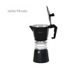 Cafetera italiana de aluminio Negra 6 tzas Hudson Cafetera Italiana De Aluminio Negra 6 Tzas Hudson