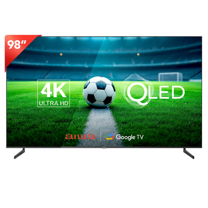 Smart TV 98'' AIWA | Google TV | Ultra HD 4K | QLED Smart TV 98'' AIWA | Google TV | Ultra HD 4K | QLED