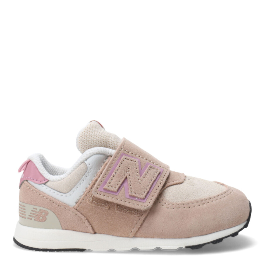 Championes de Niños New Balance Camel - Beige - Rosado