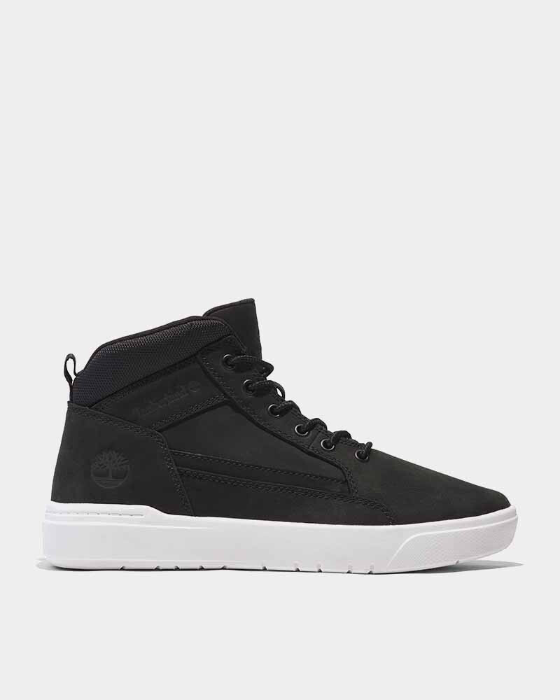 Zapatillas Allston Mid Hombre Black Nubuck