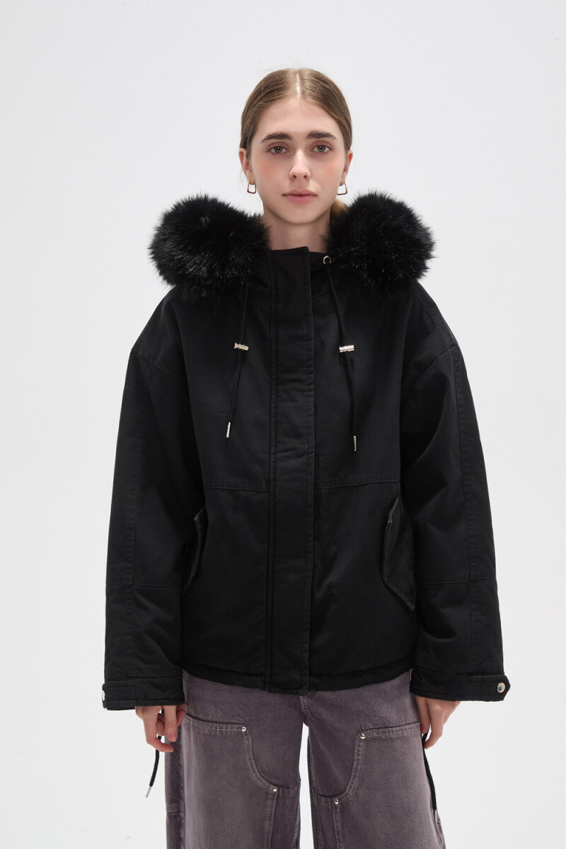 Campera Miren - Negro 