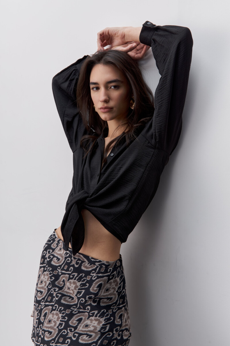 CAMISA MATT Negro
