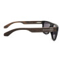 Lentes De Sol Bambu E Madeira Cuadrado - Unisex Negro/Negro