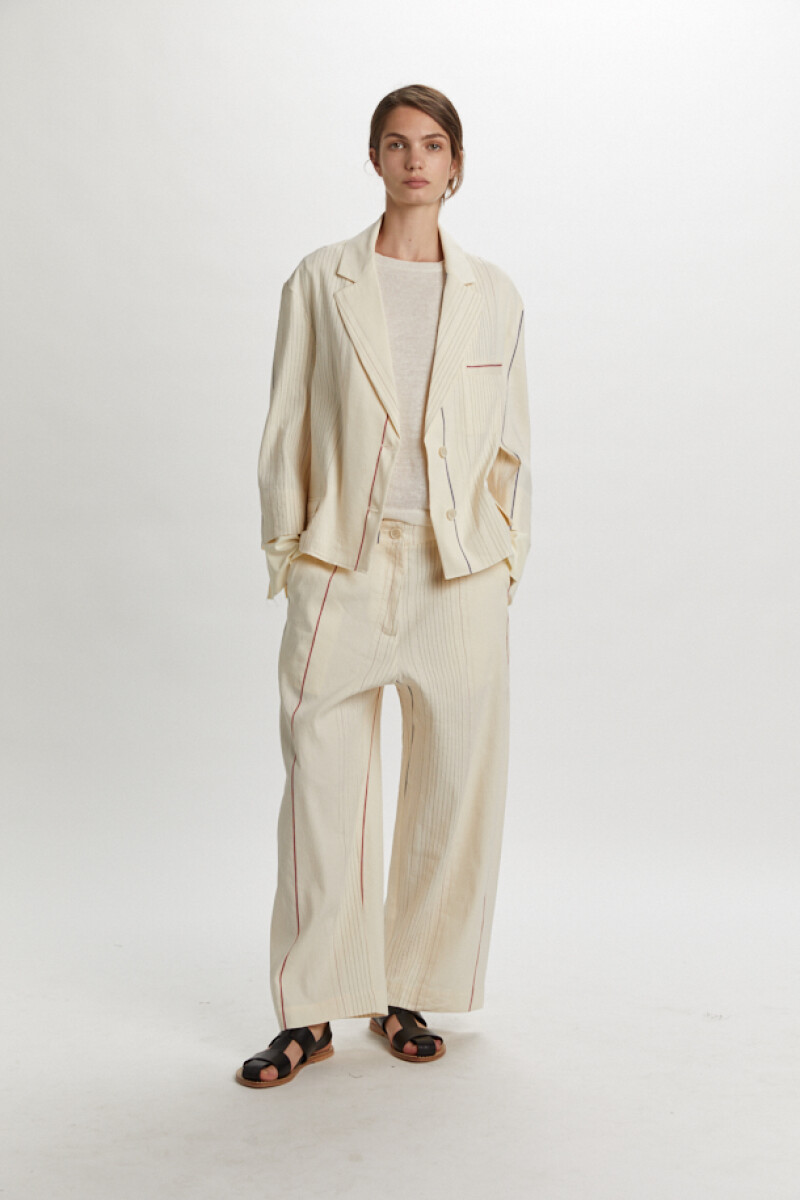 CHAQUETA CUTTED Manteca