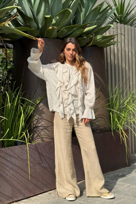 CAMISA PRAIANO Beige
