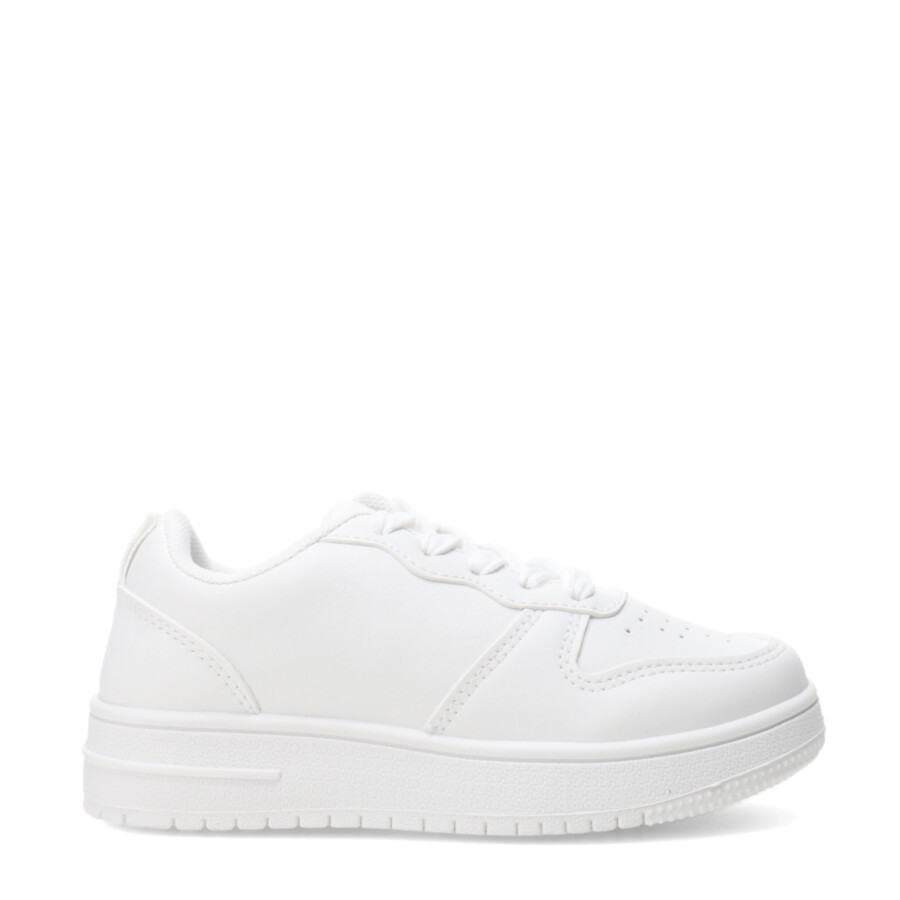 Championes de Niña Push Velcro Blanco