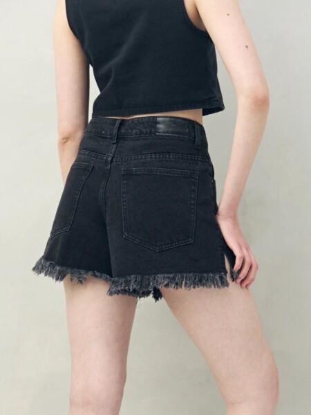SHORT D.CASSIN OMBRA NEGRO