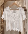 Blusa Star Pre venta blanca