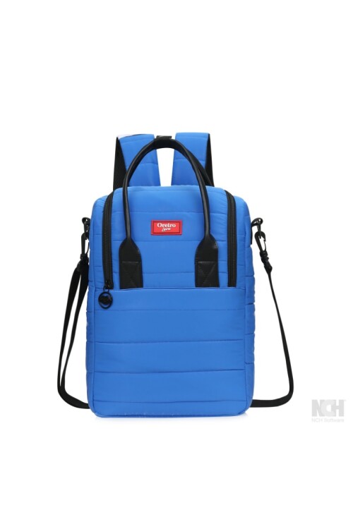 Mochila matera Las Oreiro Azul