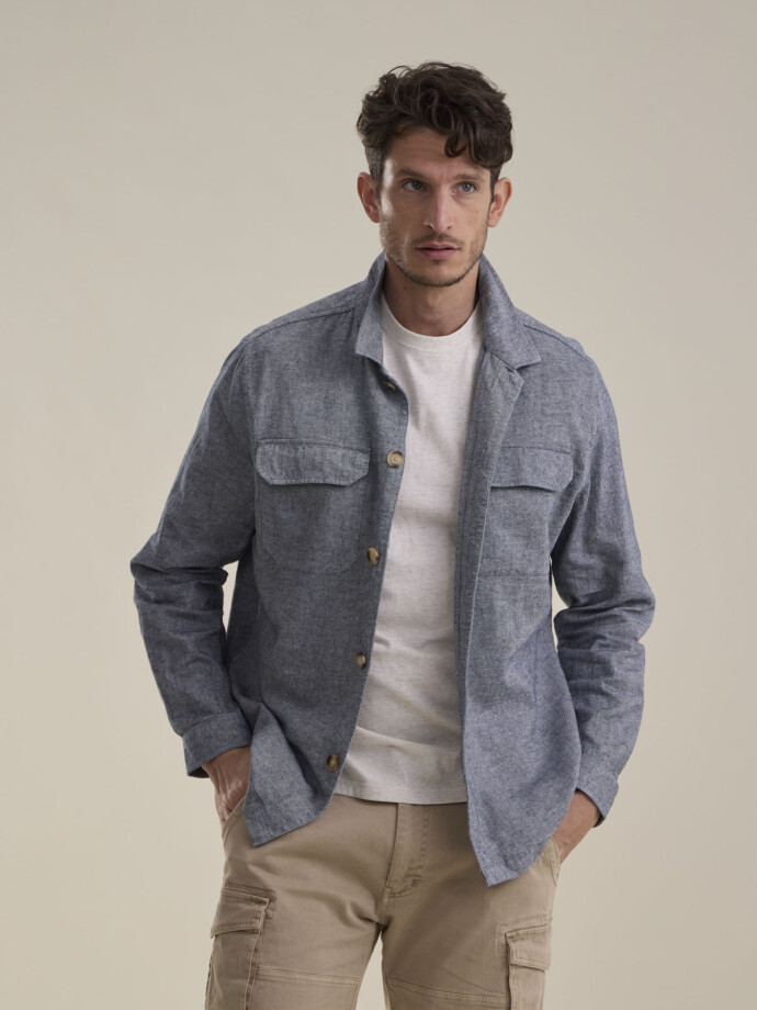 OVERSHIRT KOSI AZUL