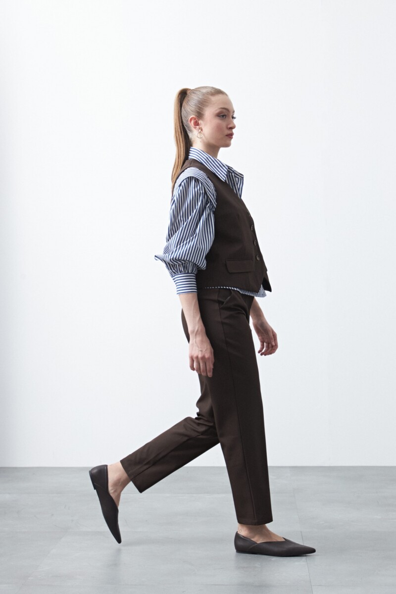 PANTALÓN PAISLEY Chocolate