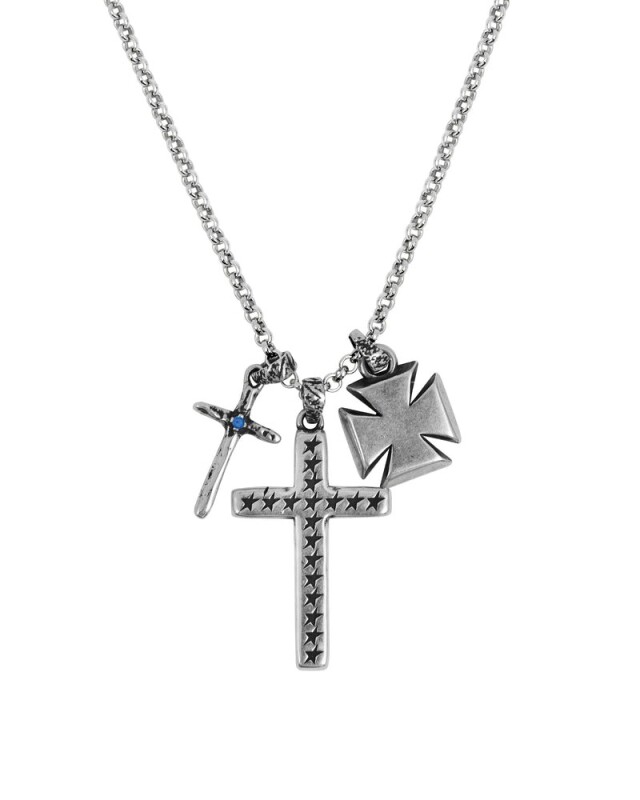 Twojeys Collar Multi Cross Plata 925 Twojeys Collar Multi Cross Plata 925