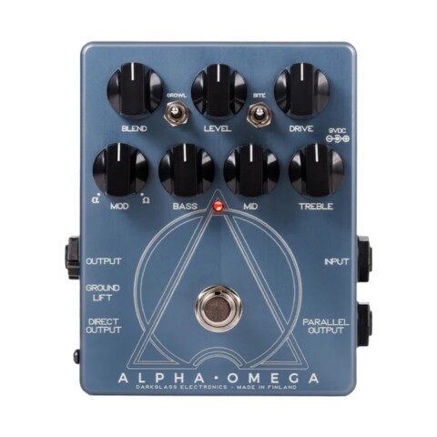 Pedal efectos Darkglass AO Alpha Omega distortion EQ para bajo Pedal efectos Darkglass AO Alpha Omega distortion EQ para bajo