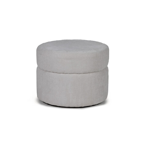 Puff Erin - Tela Microfibra C39 (Hielo)
