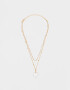 Collares Cortos Con corazón Collar Con Corazón - Dorado