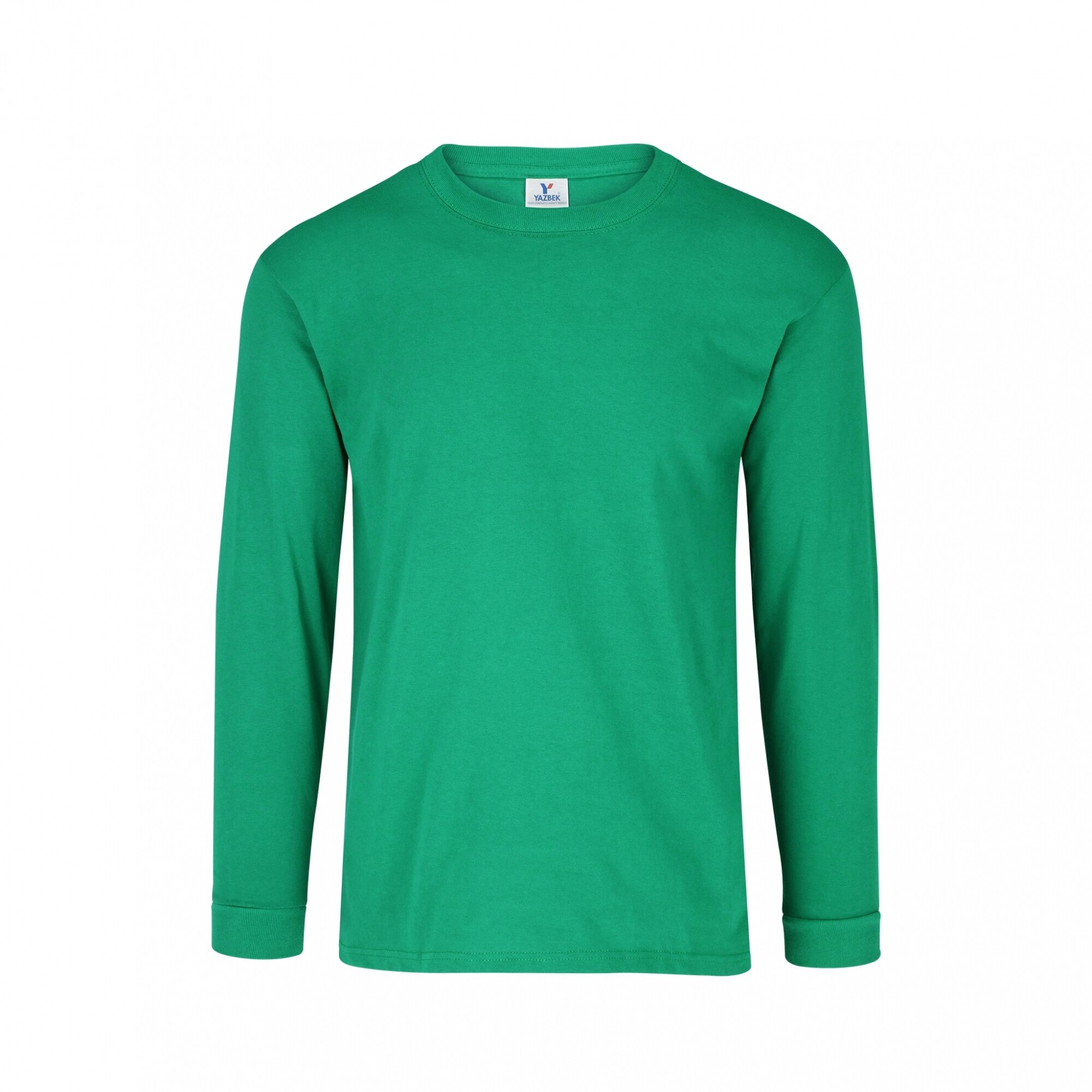 Camiseta A La Base Manga Larga Verde Jade — Indiewears