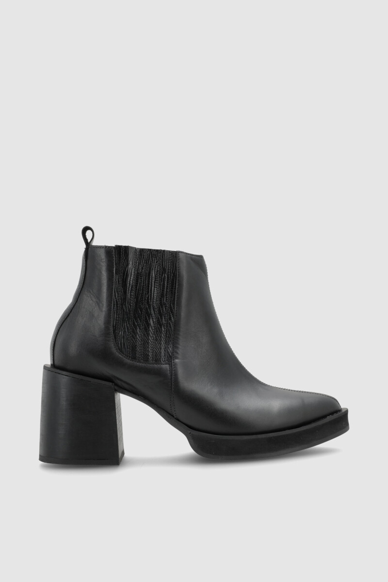 Bota caña baja Leticia - Negro 