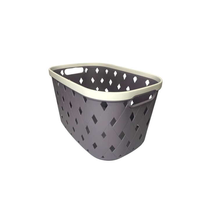 CESTO CANASTO ORGANIZADOR CALADO 37X25,6X21,2CM CESTO CANASTO ORGANIZADOR CALADO 37X25,6X21,2CM