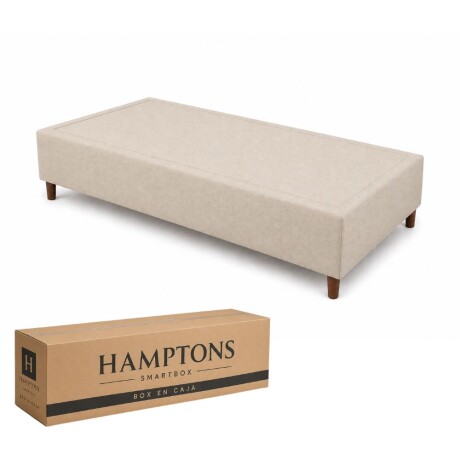 Sommier plaza y media HAMPTONS Mercury Beige