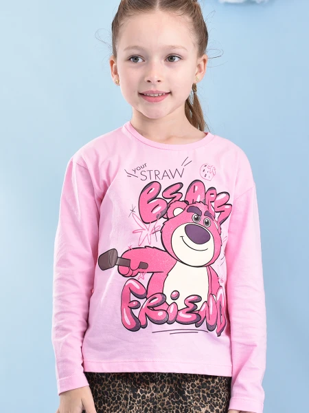REMERA LOTSO STRAW ROSADO