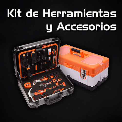 HARDEN KIT DE HERRAMIENTAS CAJAS Y ACCESORIOS