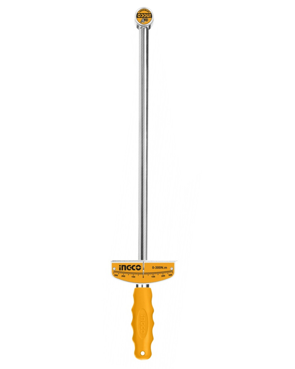 Torquímetro de aguja Ingco 1/2" 300NM Cr-V 