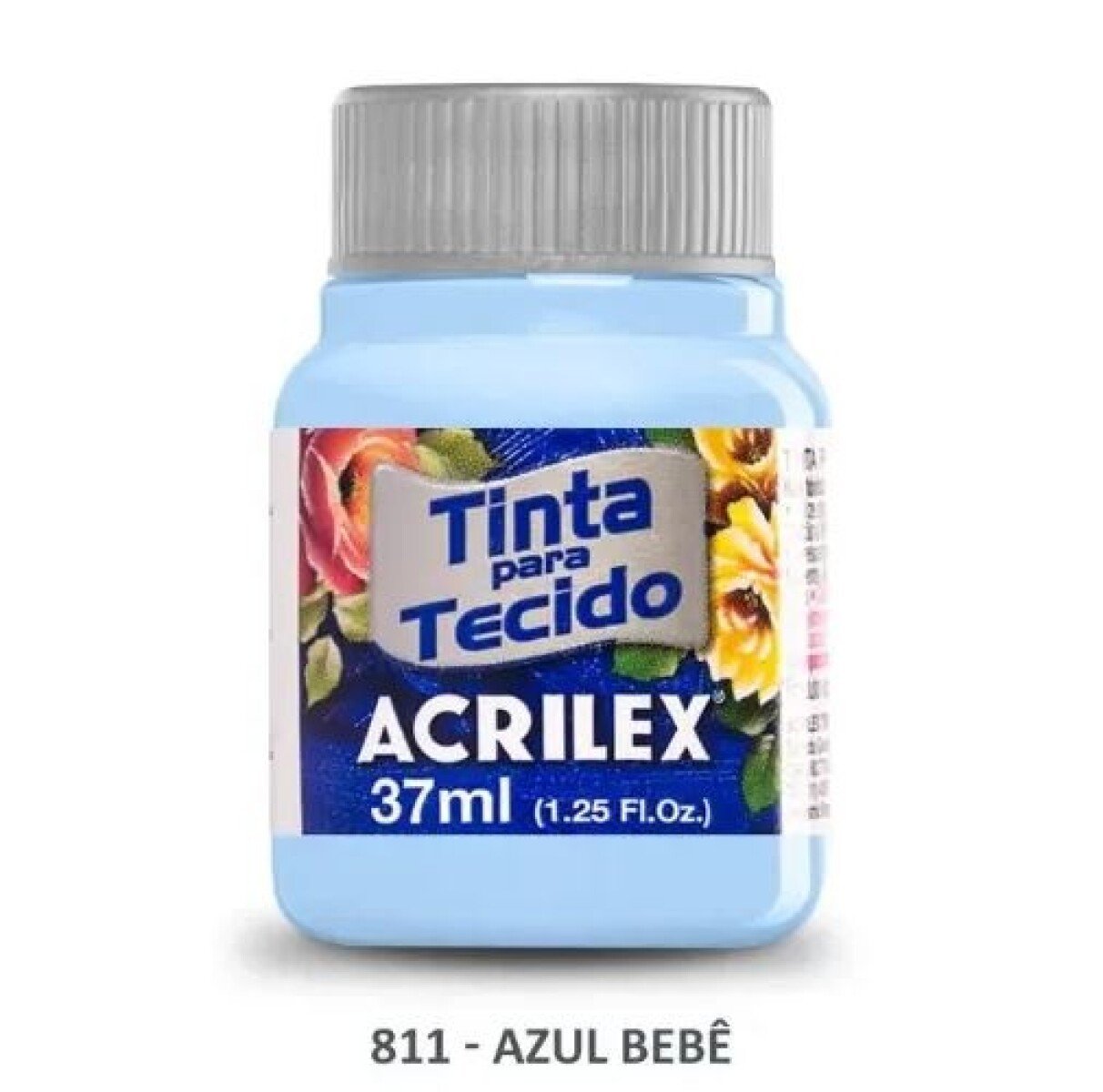 Pintura Para Tela 37 Ml. 811 Azul Bebé Acrilex 