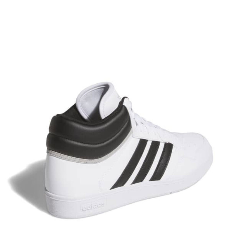 Championes Unisex Adidas Hoops 4.0 Mid Blanco - Negro - Gris