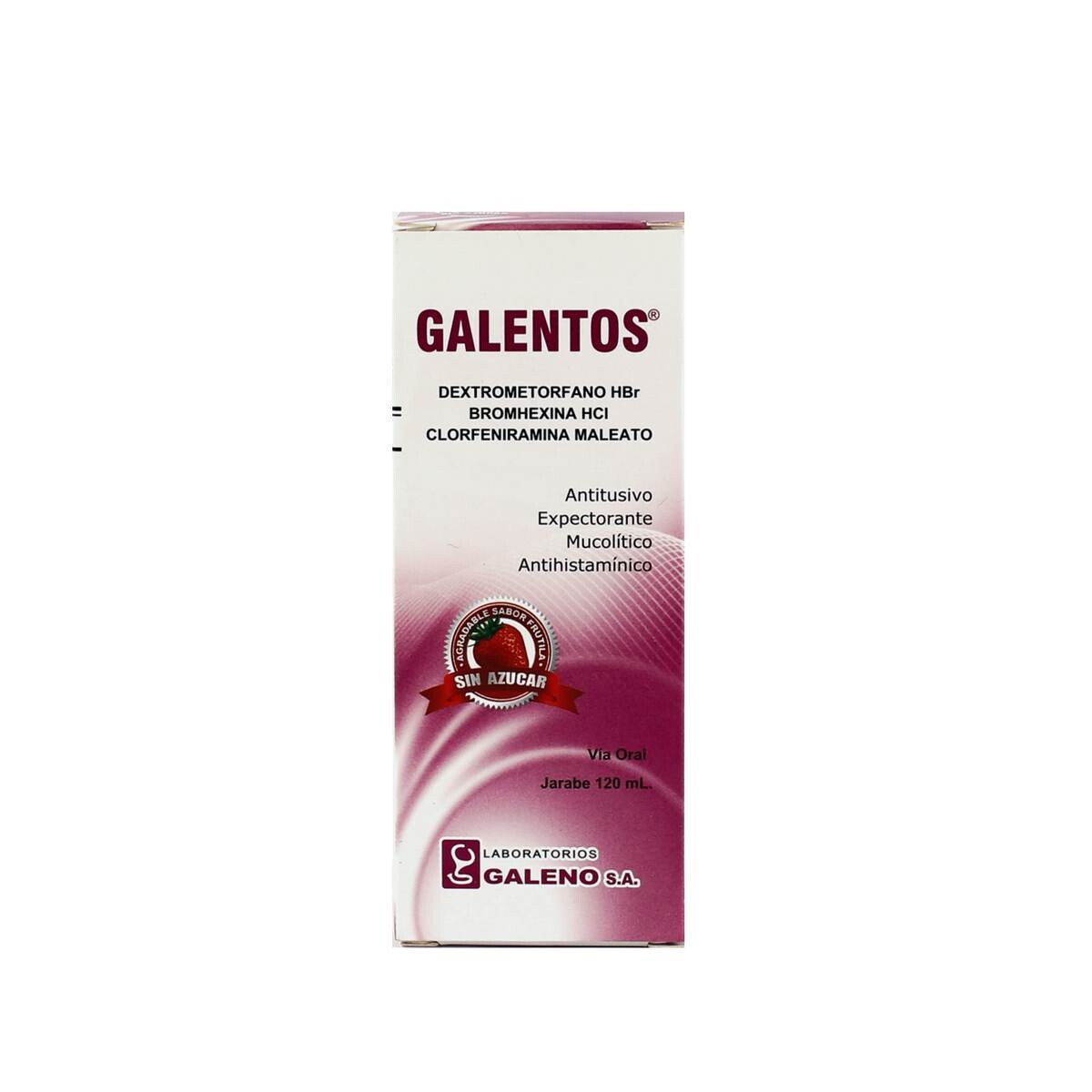 GALENTOS JARABE FRASCO X 120 ML. 