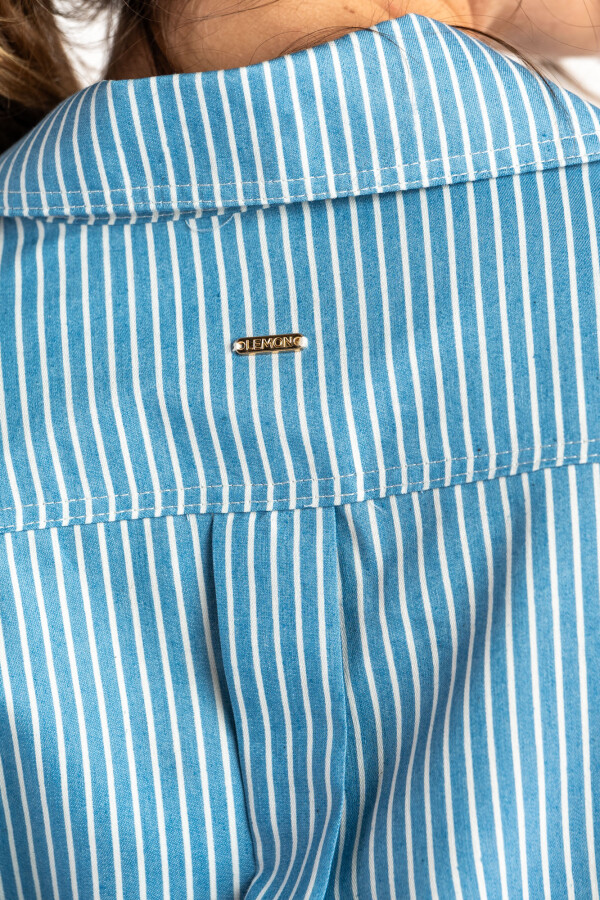 Camisa Celeste