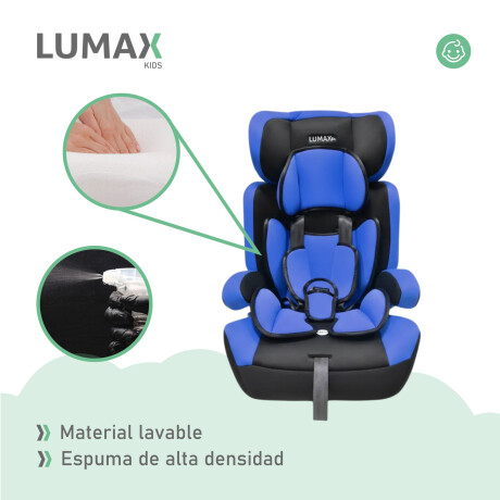 Silla para Auto Booster 3 en 1 Next Generation Lumax Kids Azul