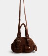 Cartera Cartera Bowling Multipocket Chocolate Marron Chocolate