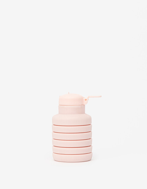 Artículos de deporte Active Botella De Silicona Plegable - Rosa Claro