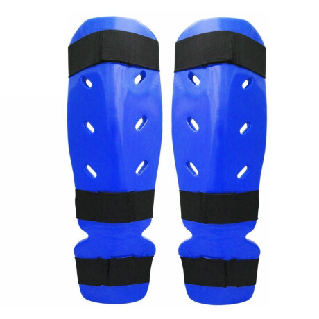 Protector Tibial Taekwondo Karate Mma Artes Marciales Azul