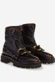 LADIES LEATHER BOOTS Marron