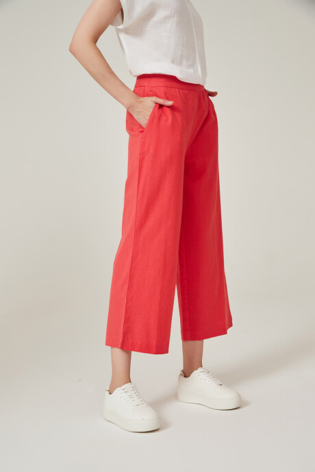 Pantalon Badan Coral Rojizo