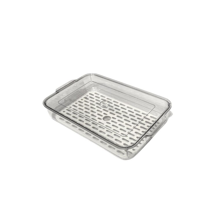 ORGANIZADOR ACRILICO CON TAPA 33,6X21,5X6CM ORGANIZADOR ACRILICO CON TAPA 33,6X21,5X6CM