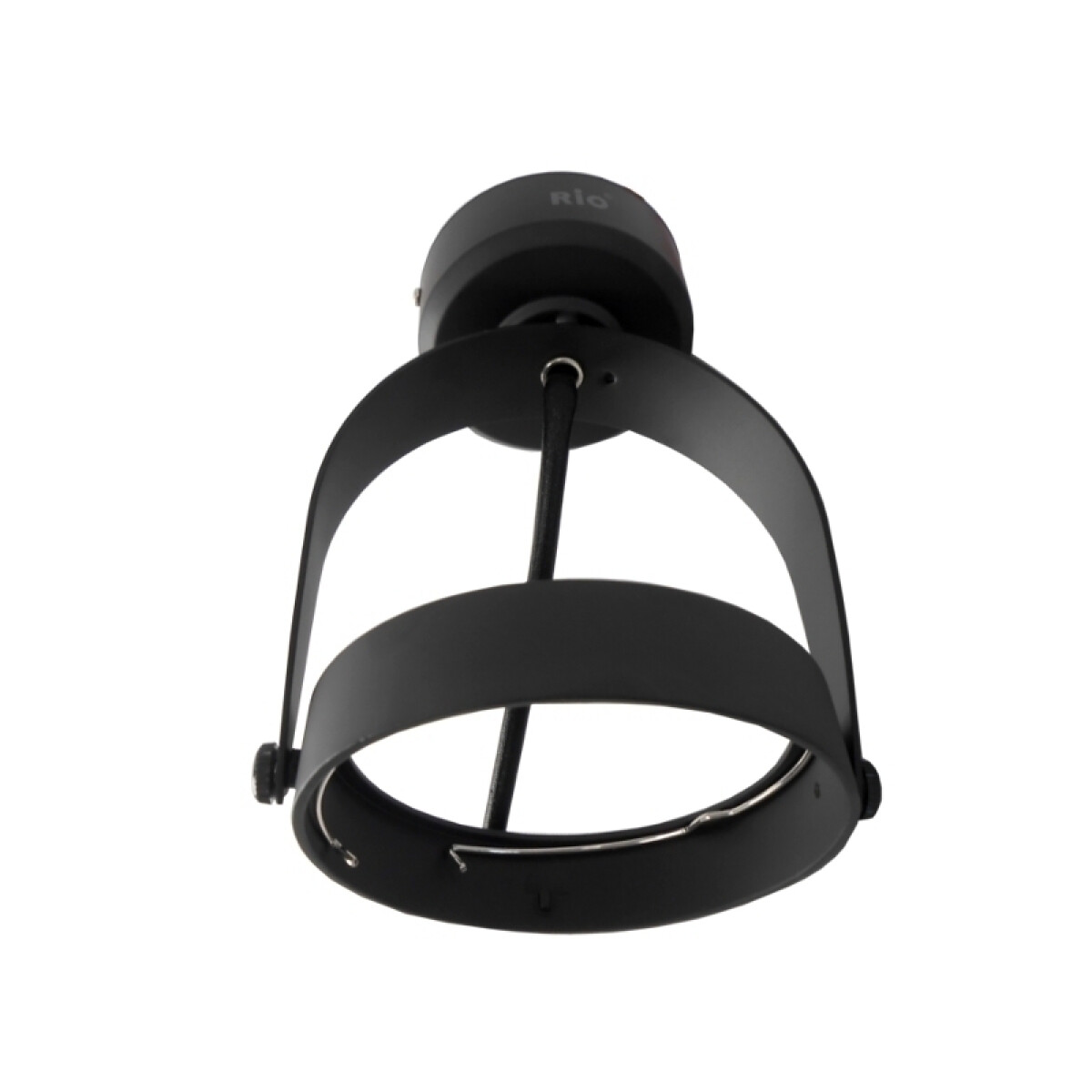 Spot con base y equipo p/lámpara AR111 12V negro - AR0190 
